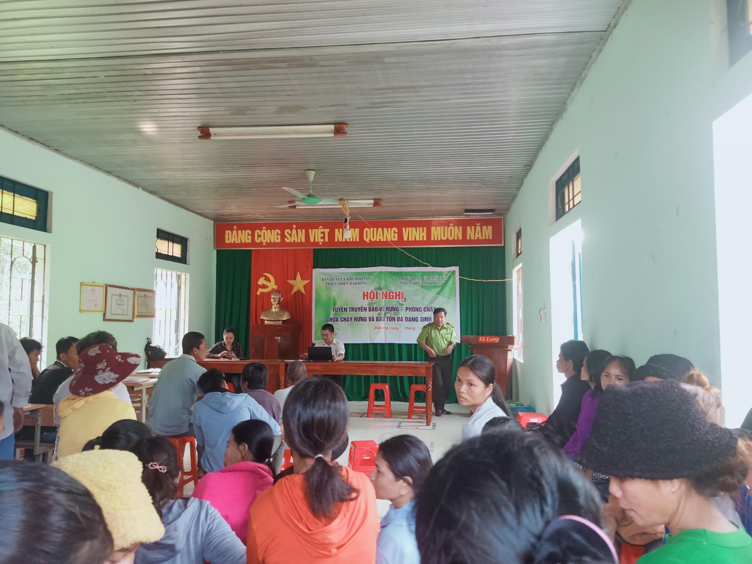 Sáng ngày 8/4/2024, Ban Quản lý thôn Tà Lao phối hợp với BQL khu bảo tôn thiên nhiên đakrông, Tổ...